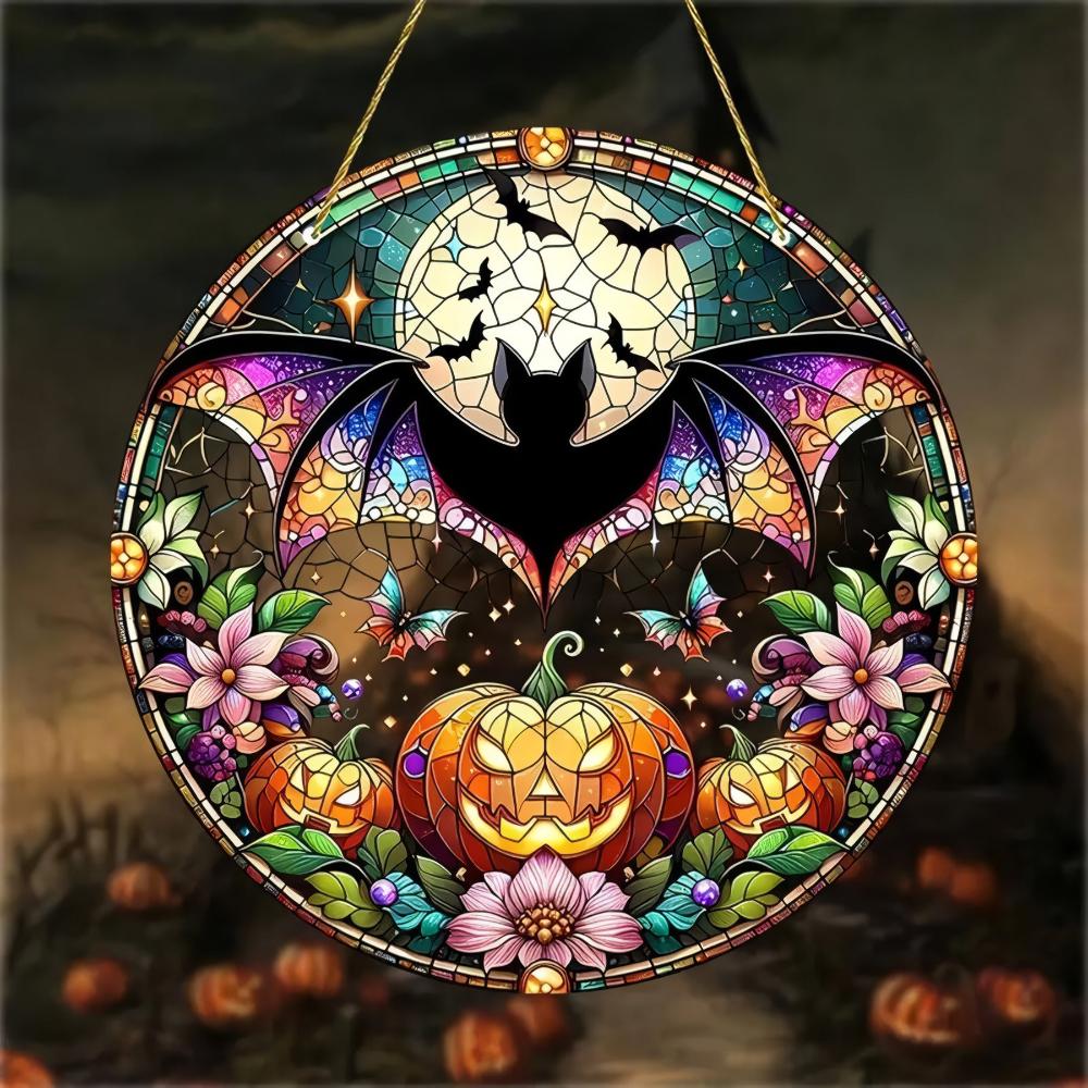 Bat Suncatcher Ornament Halloween Gifts 1 ORHA2208