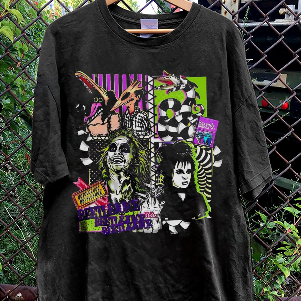 Beetlejuice T-Shirt, Beetlejuice Halloween Shirt, Beetlejuice 1988 Movie T-Shirt V3, Vintage Halloween Movie Shirt, Horror Movie Shirt, Halloween Party