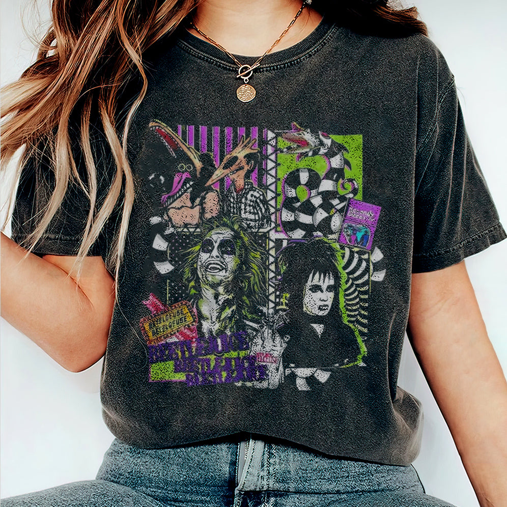 Beetlejuice T-Shirt, Beetlejuice Halloween Shirt, Beetlejuice 1988 Movie T-Shirt V3, Vintage Halloween Movie Shirt, Horror Movie Shirt, Halloween Party