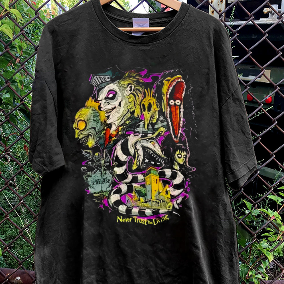 Beetlejuice T-Shirt, Beetlejuice Halloween Shirt, Beetlejuice 1988 Movie T-Shirt V4, Vintage Halloween Movie Shirt, Horror Movie Shirt, Halloween Party