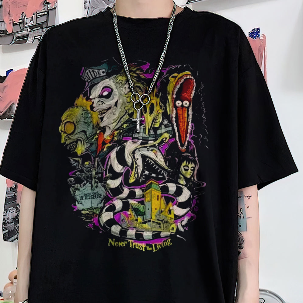 Beetlejuice T-Shirt, Beetlejuice Halloween Shirt, Beetlejuice 1988 Movie T-Shirt V4, Vintage Halloween Movie Shirt, Horror Movie Shirt, Halloween Party