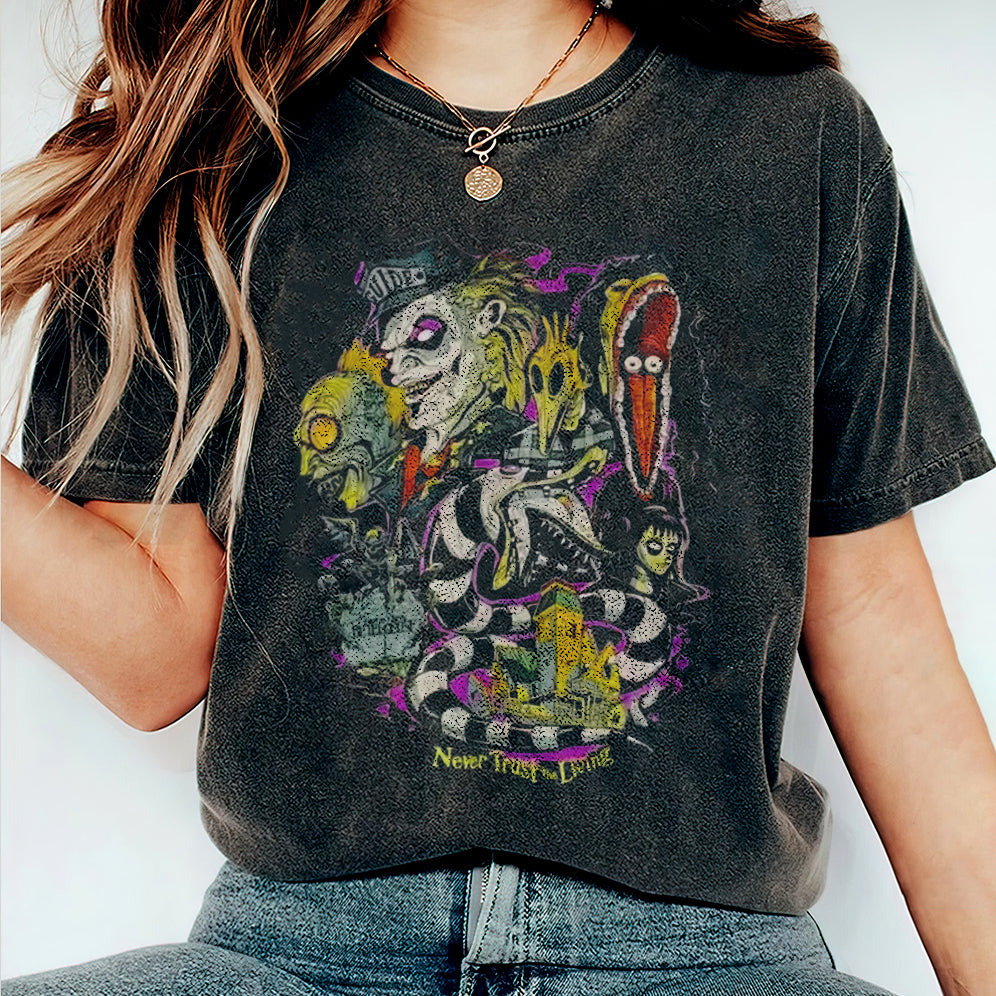 Beetlejuice T-Shirt, Beetlejuice Halloween Shirt, Beetlejuice 1988 Movie T-Shirt V4, Vintage Halloween Movie Shirt, Horror Movie Shirt, Halloween Party