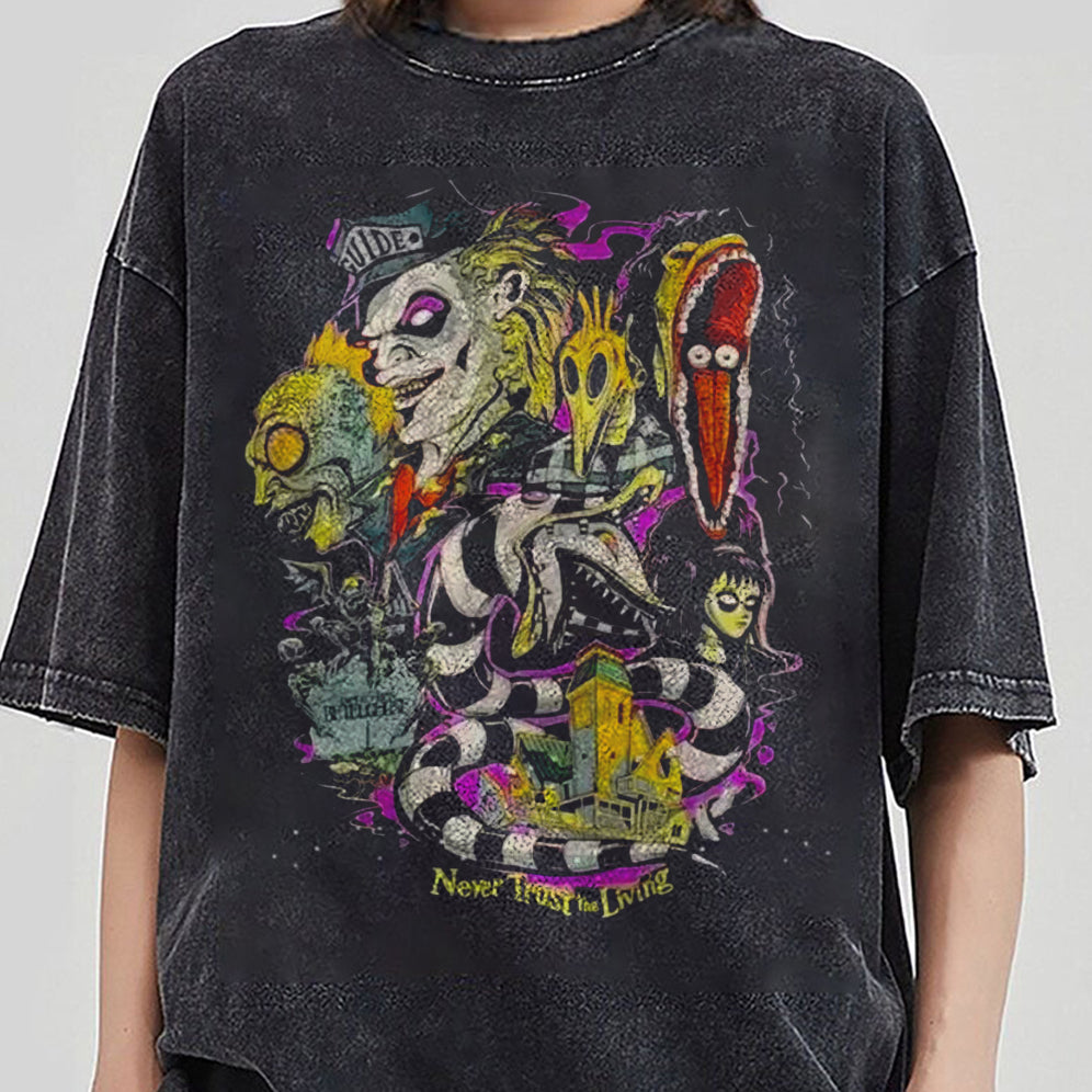 Beetlejuice T-Shirt, Beetlejuice Halloween Shirt, Beetlejuice 1988 Movie T-Shirt V4, Vintage Halloween Movie Shirt, Horror Movie Shirt, Halloween Party