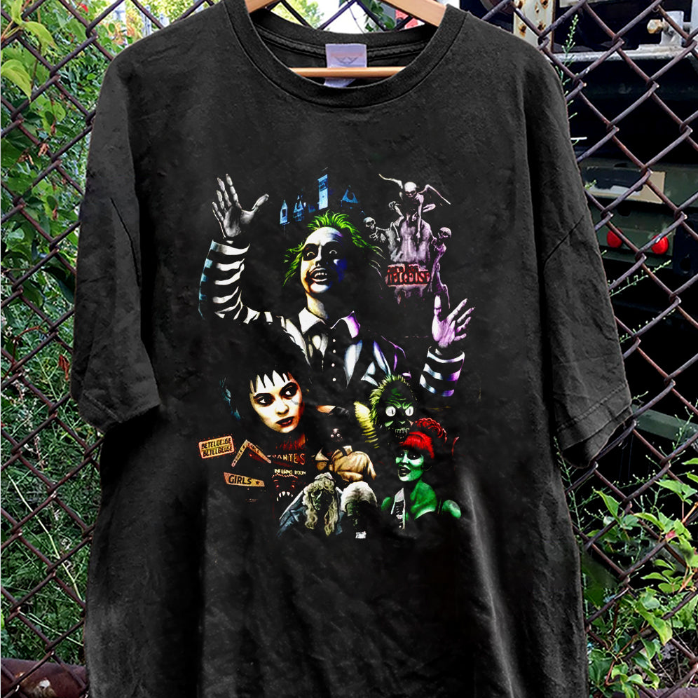 Beetlejuice T-Shirt, Beetlejuice Halloween Shirt, Beetlejuice 1988 Movie T-Shirt V5, Vintage Halloween Movie Shirt, Horror Movie Shirt, Halloween Party