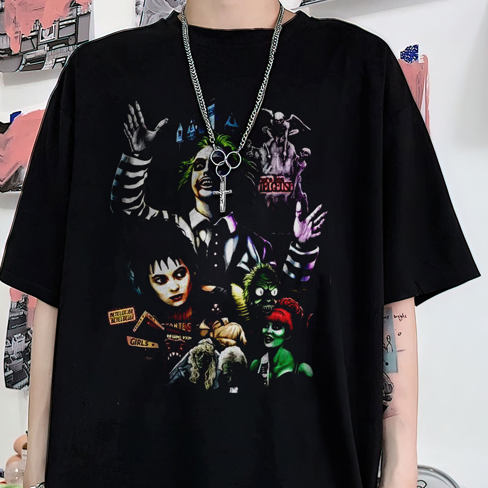 Beetlejuice T-Shirt, Beetlejuice Halloween Shirt, Beetlejuice 1988 Movie T-Shirt V5, Vintage Halloween Movie Shirt, Horror Movie Shirt, Halloween Party