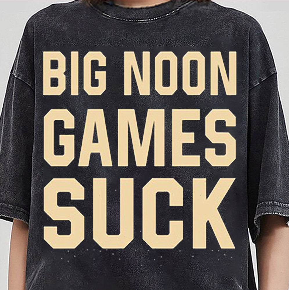 Big Noon Games Suck Shirt, Sweatshirt, Hoodie And Tank Top