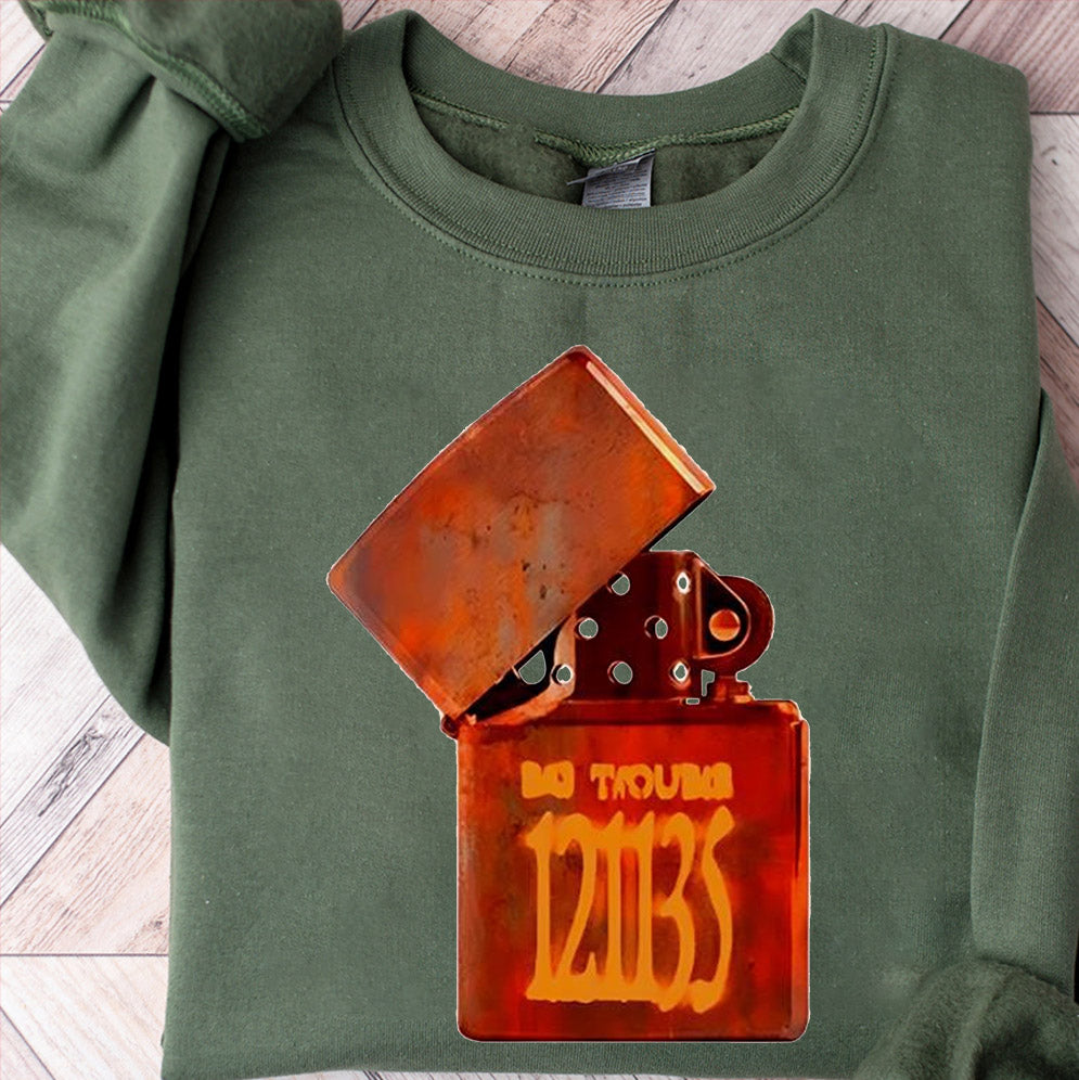 Big trouble zippo retro Shirt, Sweatshirt, Hoodie, Big trouble zippo Tee