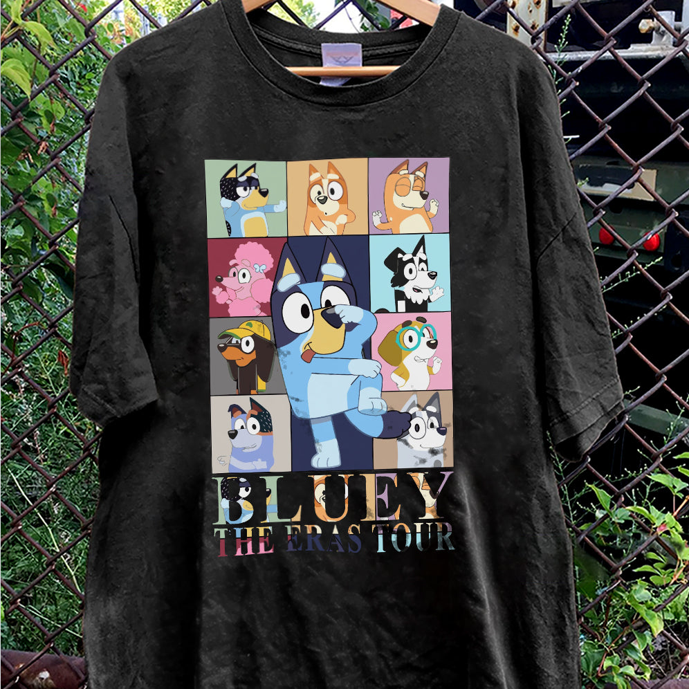 Blue Dog Eras Tour Shirt, Midnights Blue Dog Friends Shirt, Blue The Eras Tour tshirt, Blue Family Shirt, Blue Dog Kids Birthday tshirt