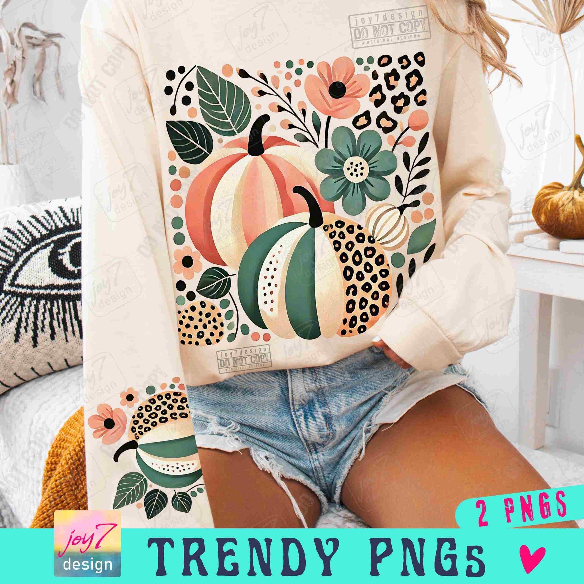 Boho Pumpkins Fall PNG Leopard Pumpkin Boho Fall Shirt Png Fall Pumpkin Season Boho png Trendy Fall Thanksgiving Autumn vibes Png ORIGINAL SCU