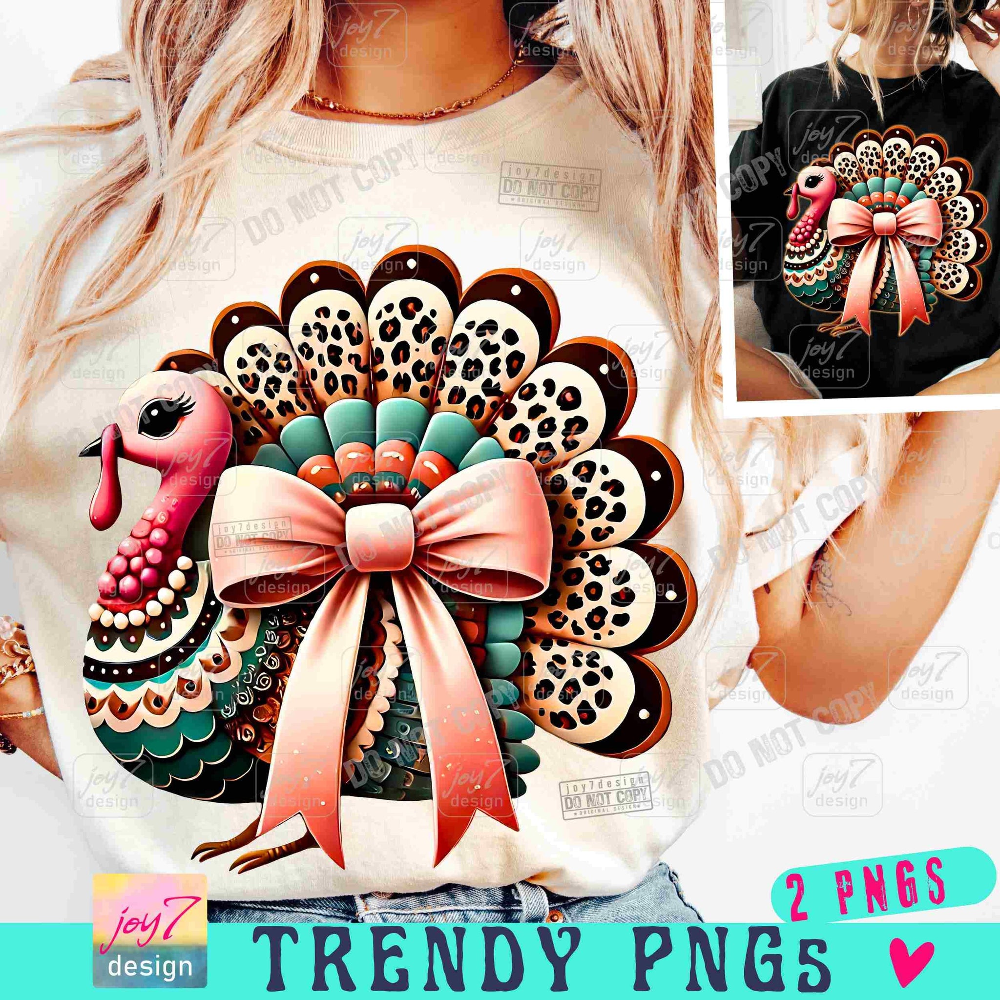 Boho Turkey PNG Coquette Thanksgiving Turkey Png Trendy Fall vibes Leopard Coquette Fall Shirt Png Retro Fall Thankful Cute Autumn ORIGINAL SCU