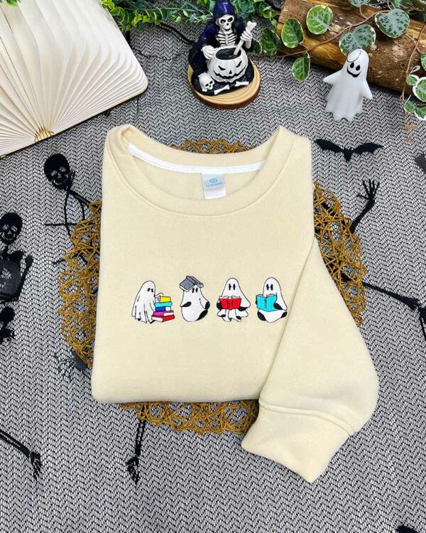 Boo Crew Collection ? Embroidered Sweatshirt 1 EMHA0909S