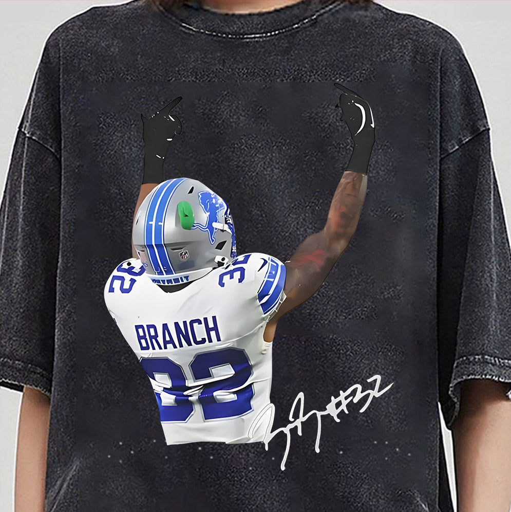 Brian Branch Middle Finger Shirt, Sweatshirt, Hoodie, High-Quality Vintage-Inspired Design, Perfect Gift for Lions Fans V2, Detroit Football