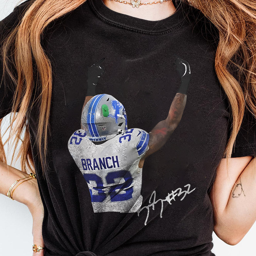 Brian Branch Middle Finger Shirt, Sweatshirt, Hoodie, High-Quality Vintage-Inspired Design, Perfect Gift for Lions Fans V2, Detroit Football