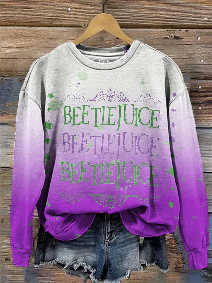 Beetlejuice Shirt, 3D Horror Movie Shirt, Beetlejuice 1988 Movie T-Shirt, Vintage Halloween Movie Shirt, Beetlejuice Gift, Halloween Party, HLWQT 5