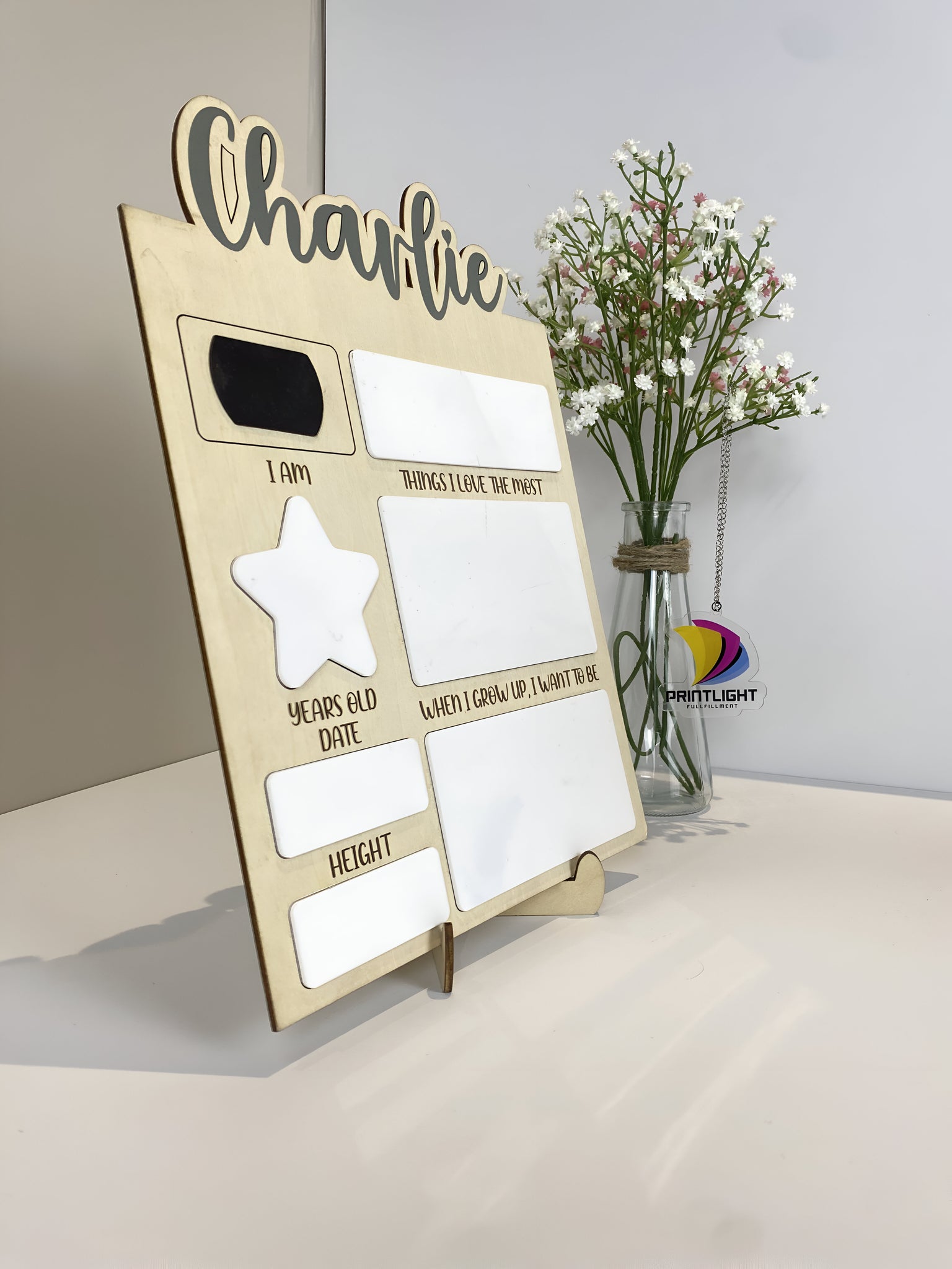 Back to School Sign, First Day of School Sign, Last Day of School Sign, Back to School Photo Prop, Custom School Board, School Board Sign 6 printlight