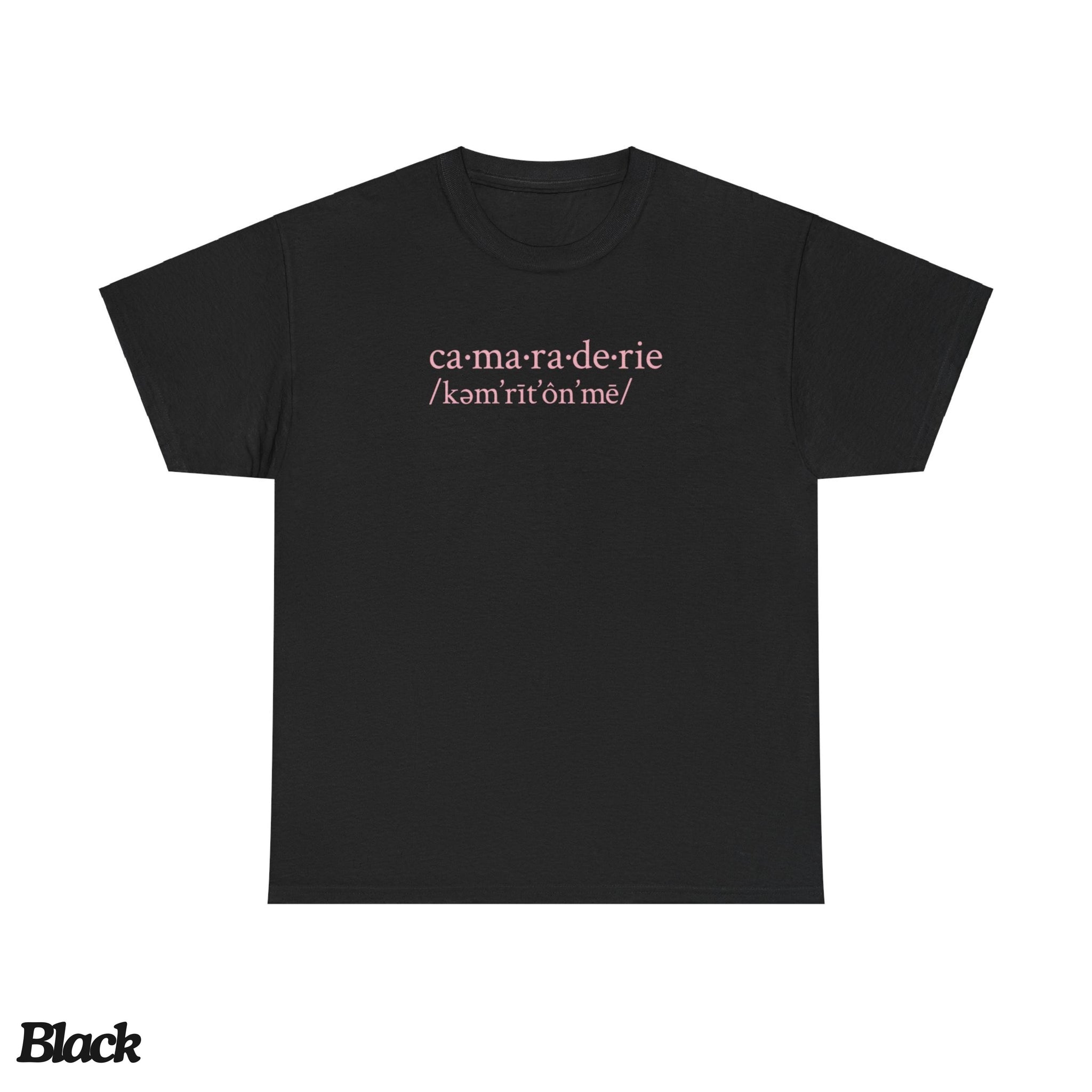 Camaraderie Tshirt, Bed Chem Sabrina Shirt, Short n' Sweet Tour Merch, Sabrina Fan Gift TMC