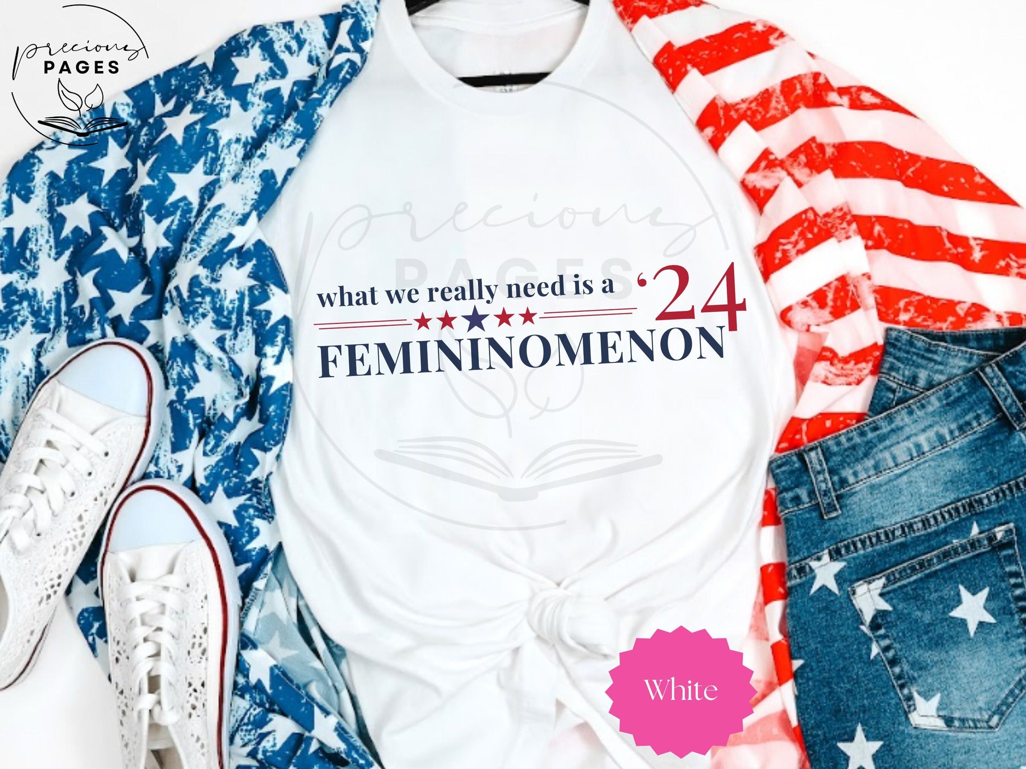 Chappell Roan Femininomenon Election 2024 Tshirt Midwest Princess LGBTQIA Pride Lesbian Pride Queer Shirt Funny Political Shirt Hot To Go NC2707 01