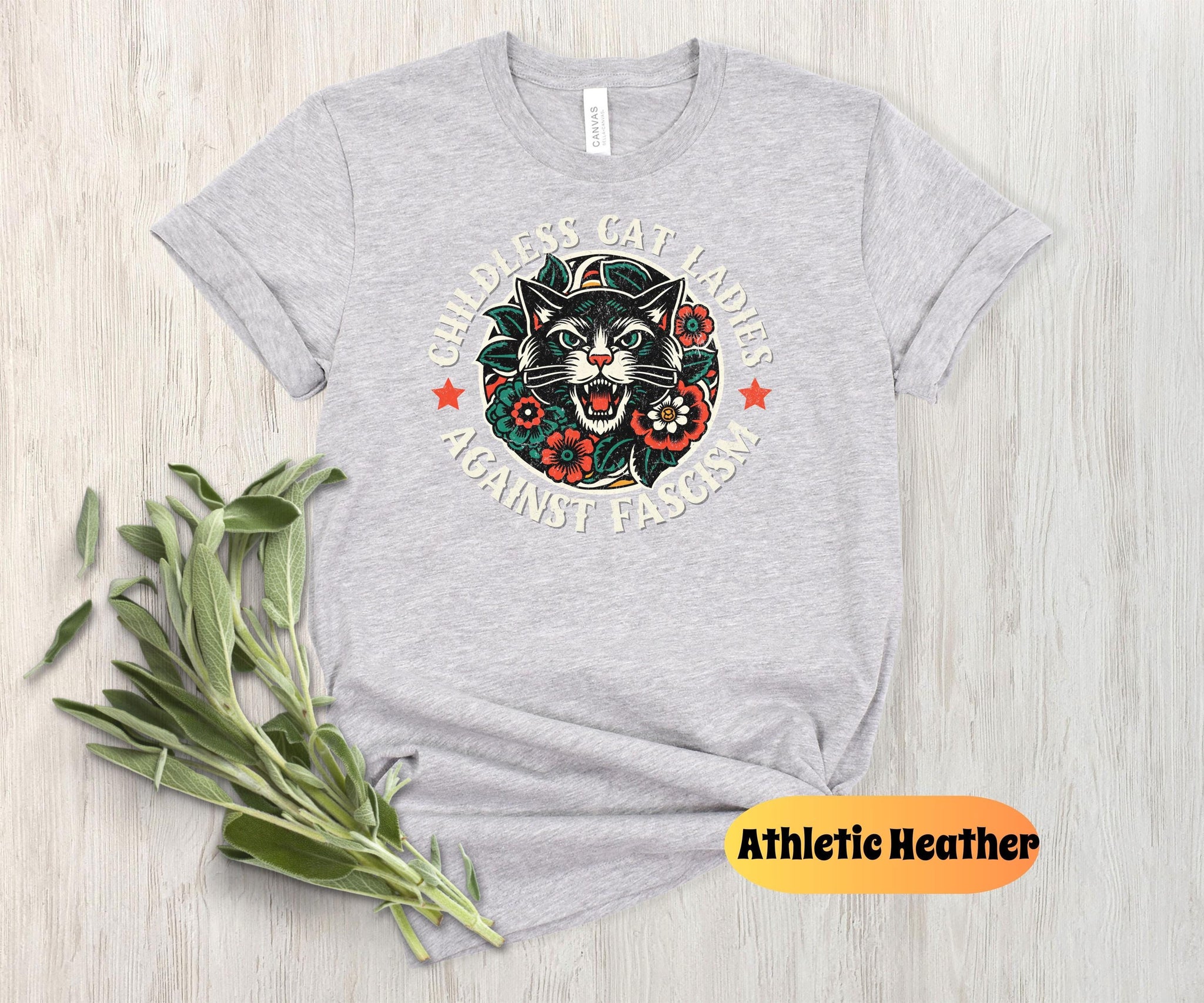 Childless Cat Lady Harris 2024 Shirt, Childless Cat Ladies, Against Fascism, Feminist Shirt, Vote Blue 2024, Anti Fascism Tshirt, Kamala Tee  TD2907N 03