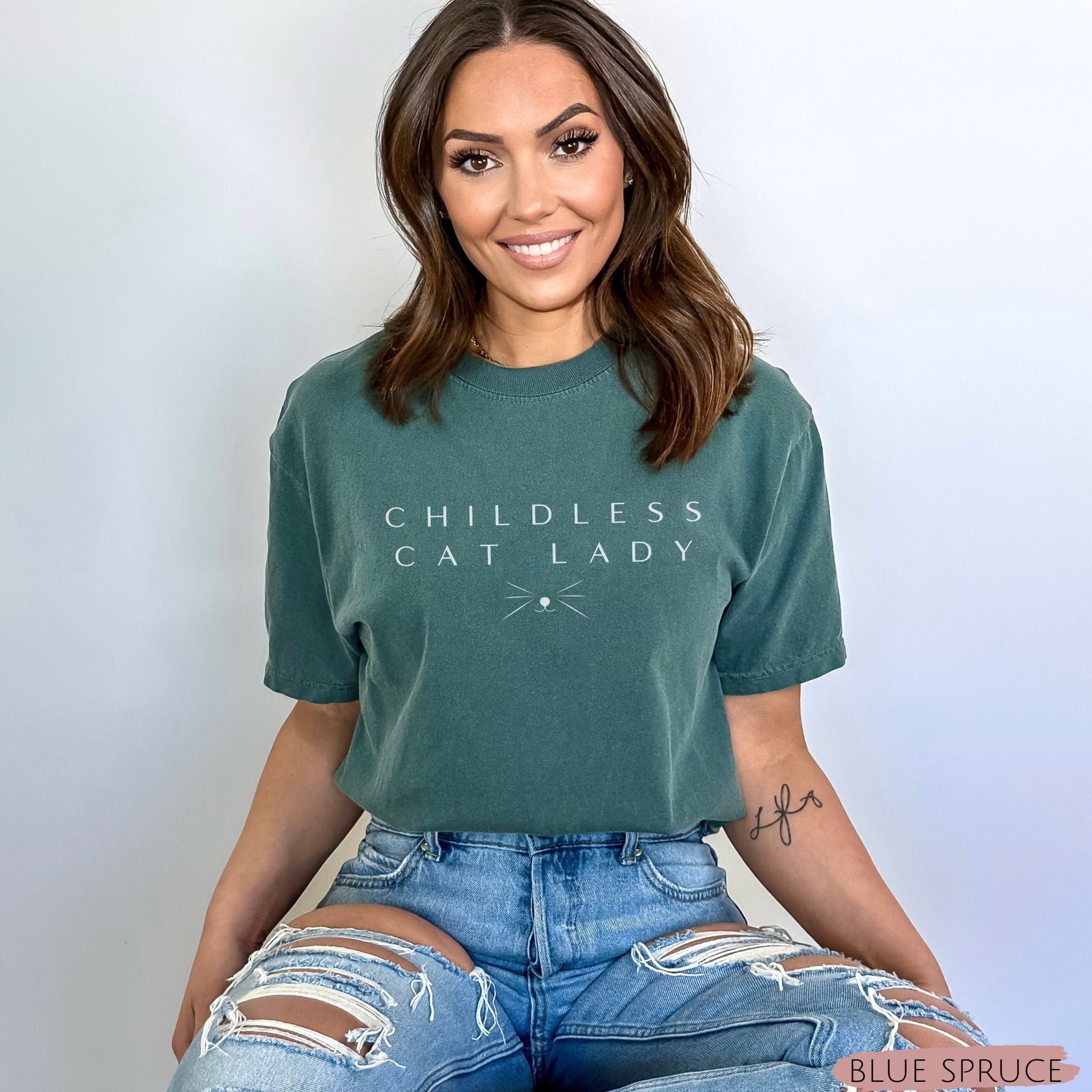 Childless Cat Lady Tshirt 2024 Election Political Shirts  TD2907N 06