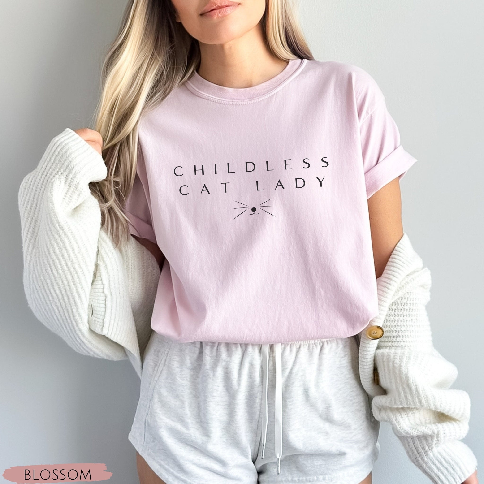 Childless Cat Lady Tshirt 2024 Election Political Shirts  TD2907N 06