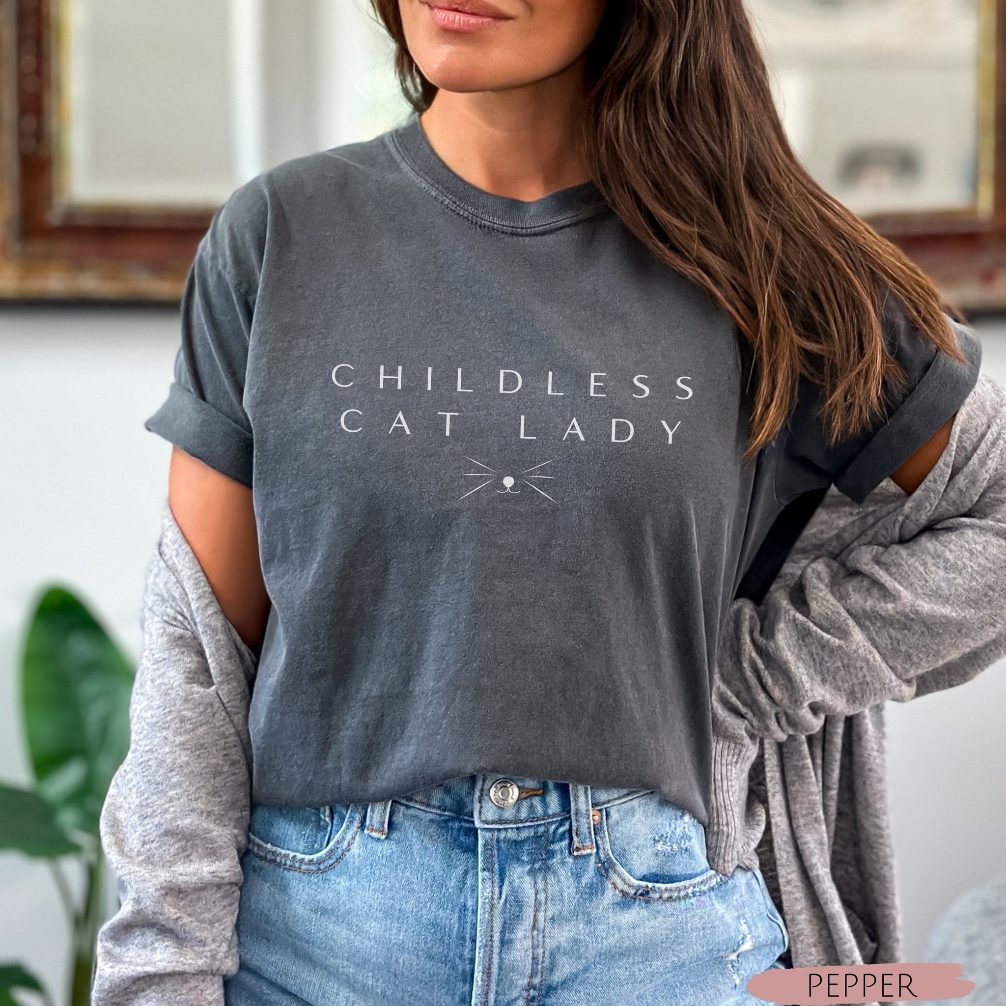 Childless Cat Lady Tshirt 2024 Election Political Shirts  TD2907N 06