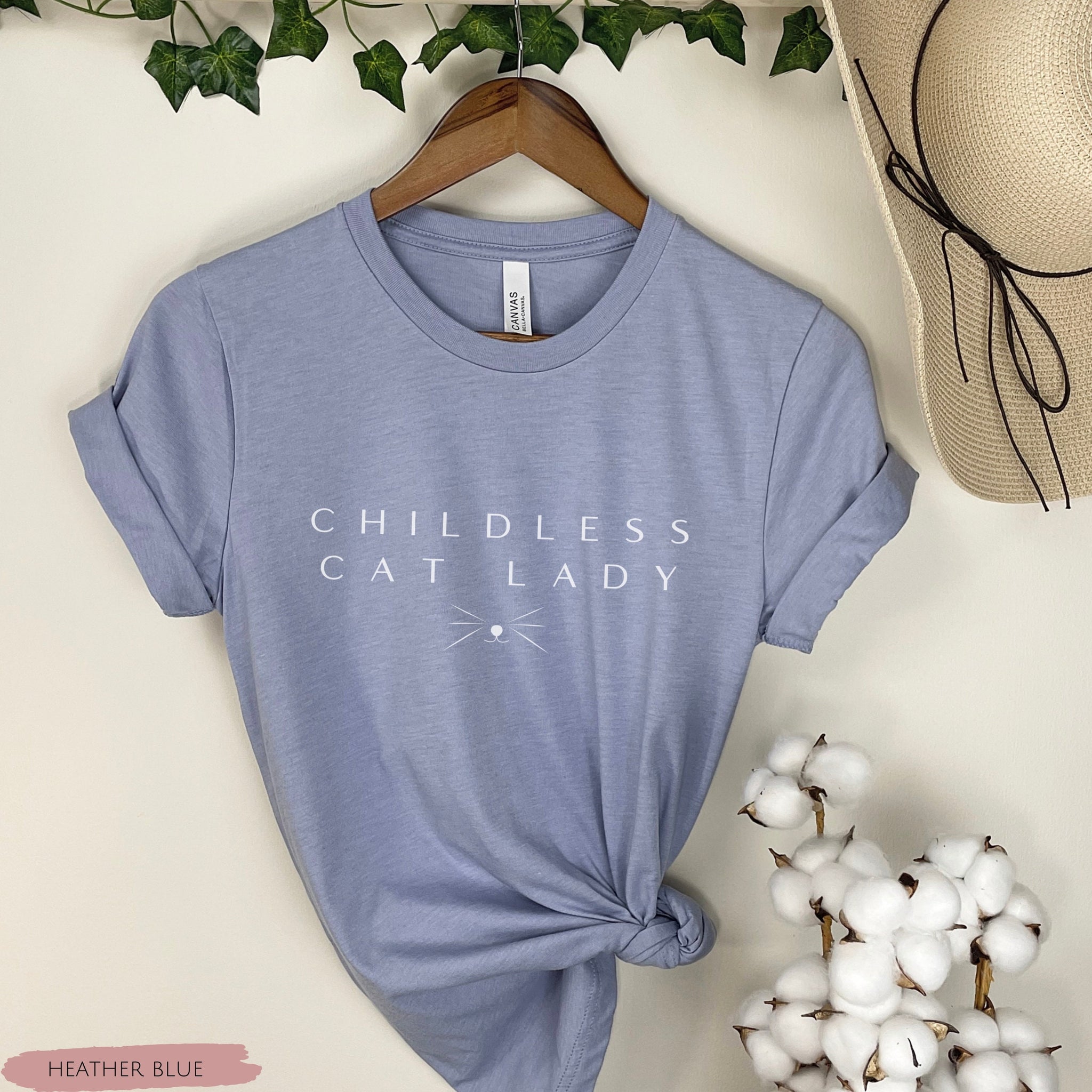 Childless Cat Lady Tshirt 2024 Election Political Shirts Harris 2024 TD2907 03