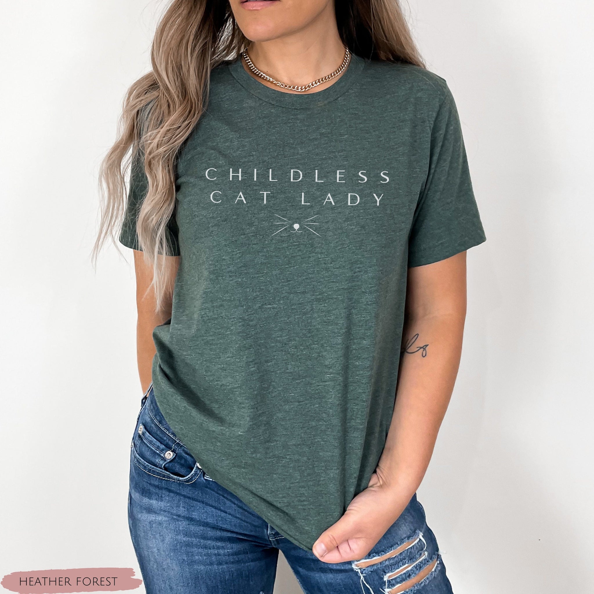 Childless Cat Lady Tshirt 2024 Election Political Shirts Harris 2024 TD2907 03