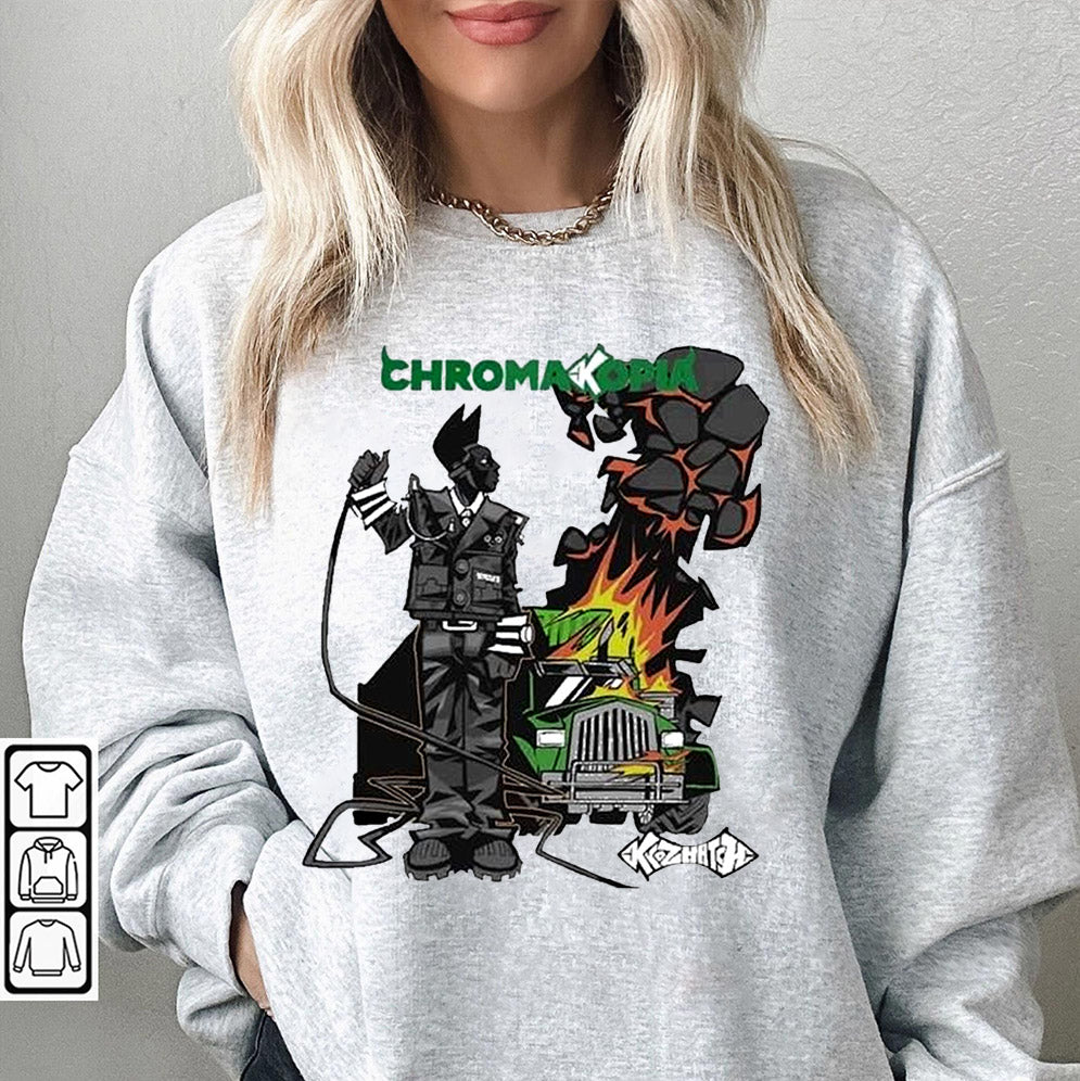 Chromakopia Tyler The Creator Art Designed By Krozhatch October 28 2024 T- shirt, Sweatshirt, Hoodie, Hip Hop Concert Apparel, Rapper Merch