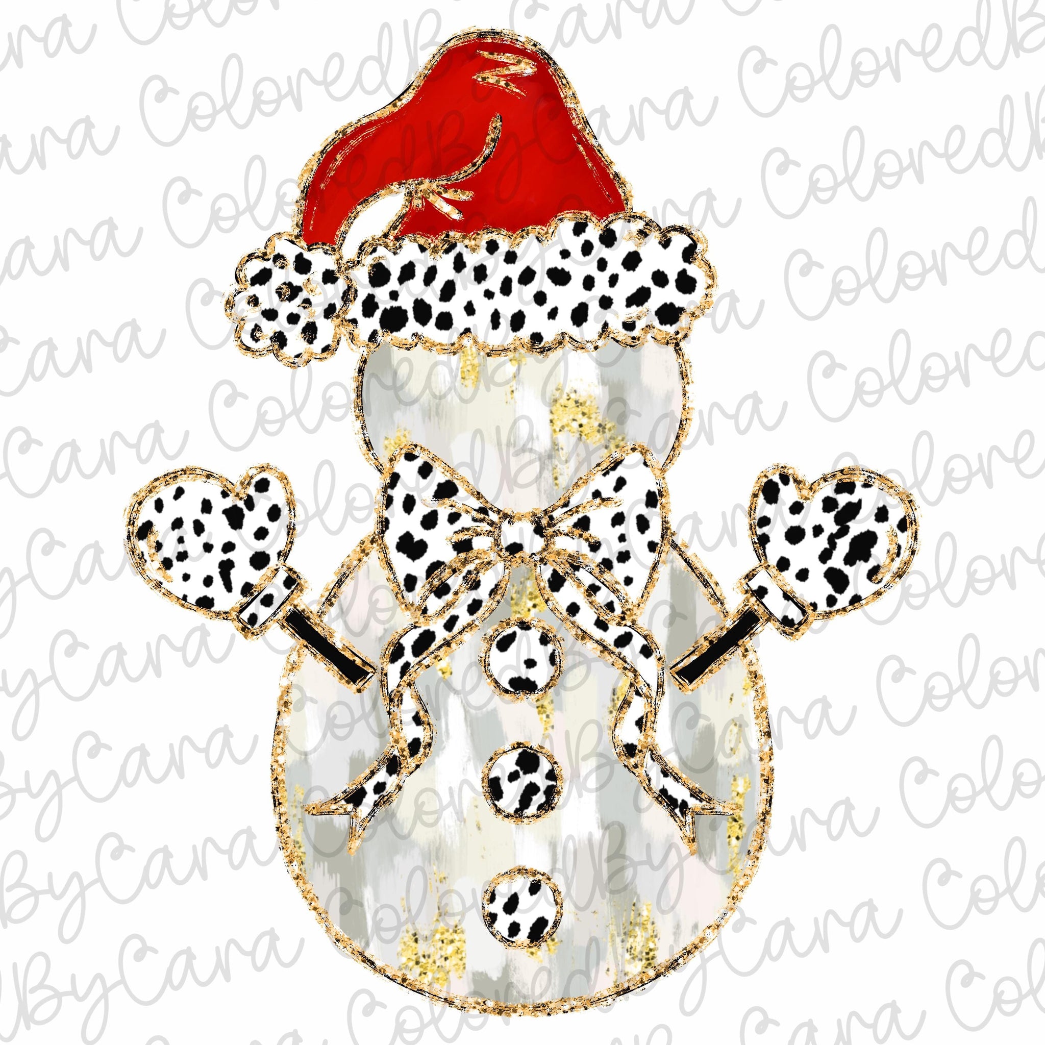 Colorful Coquette glitter Snowman png girls Christmas design dtf Christmas girls winter png design bow acrylic brushstroke SCU