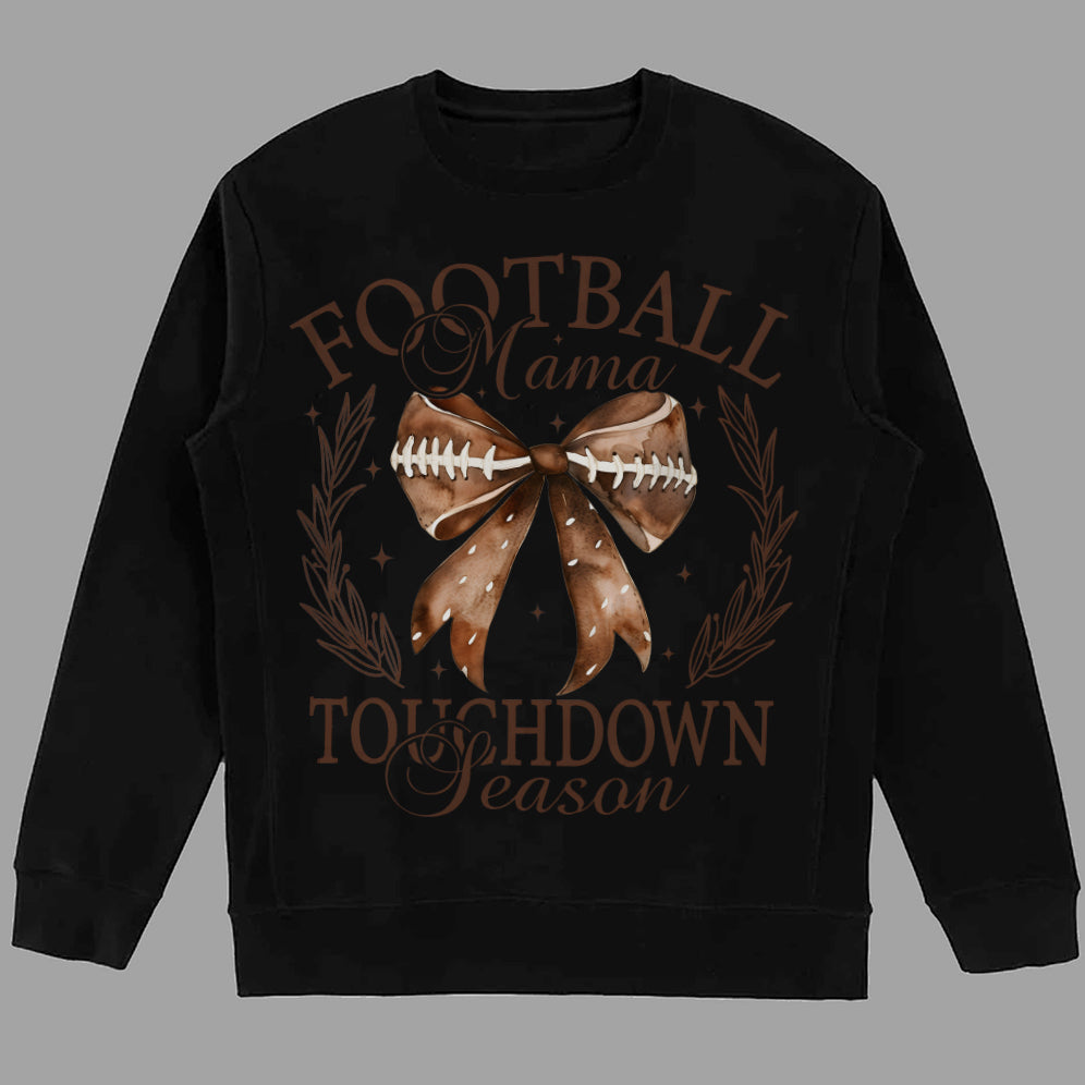 Coquette Football Shirt, Football Mom Shirt, Sports Mom Gift, Gameday Shirt, Football Gift Shirt V3, Coquette Shirt, Football Bow Tee