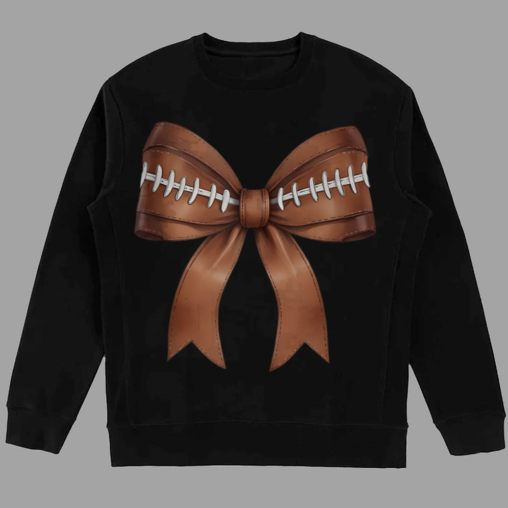 Coquette Football Shirt, Football Mom Shirt, Sports Mom Gift, Gameday Shirt, Football Gift Shirt V9, Coquette Shirt, Football Bow Tee