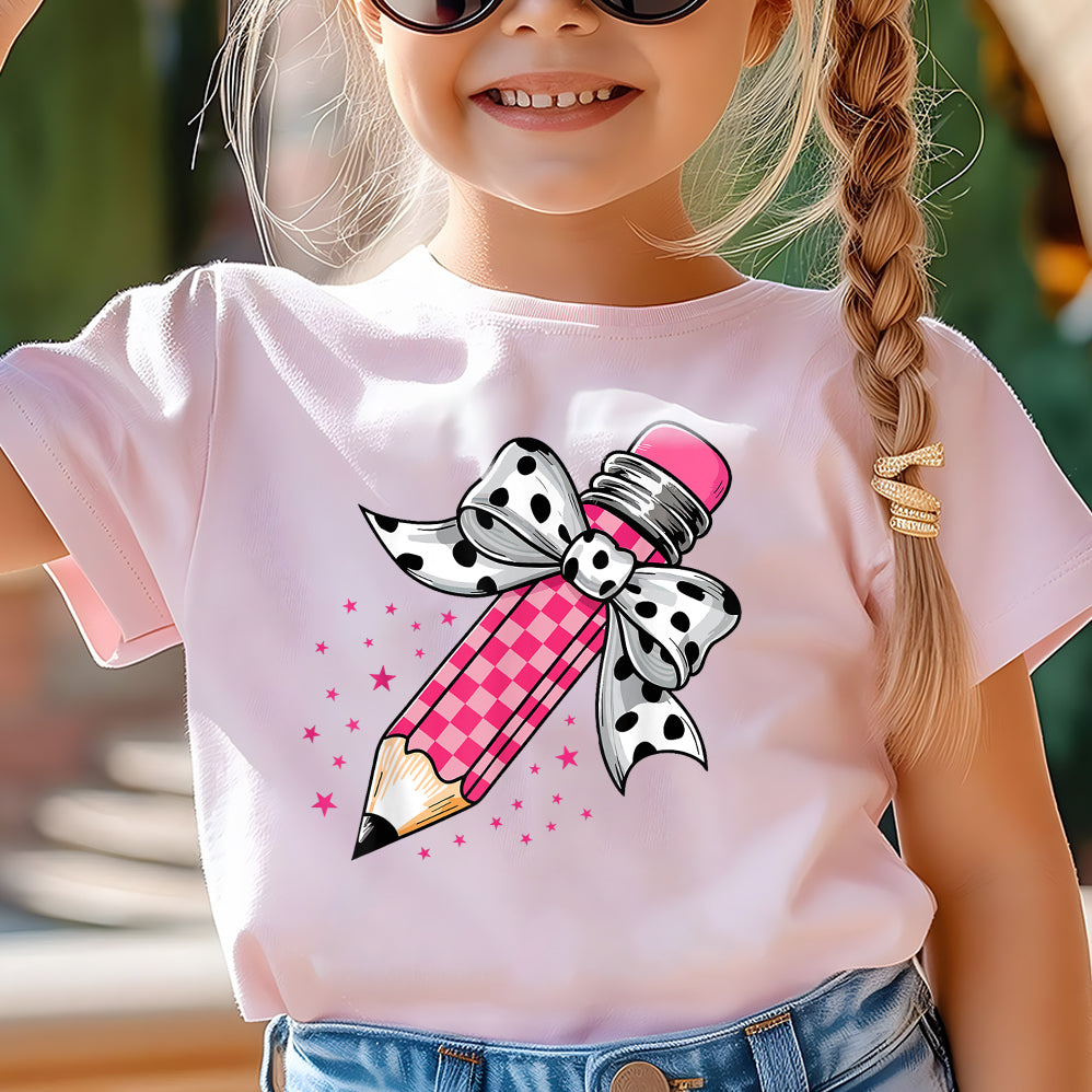 Coquette School Shirt,Back To School Shirts,Teacher Coquette Pink Bow T-Shirt,Cute Teacher Gift V13,First Day of School Tee,Teacher Appreciation