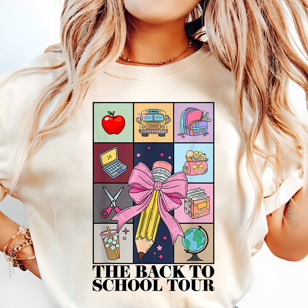 Coquette School Shirt,Back To School Shirts,Teacher Coquette Pink Bow T-Shirt,Cute Teacher Gift V4,First Day of School Tee,Teacher Appreciation