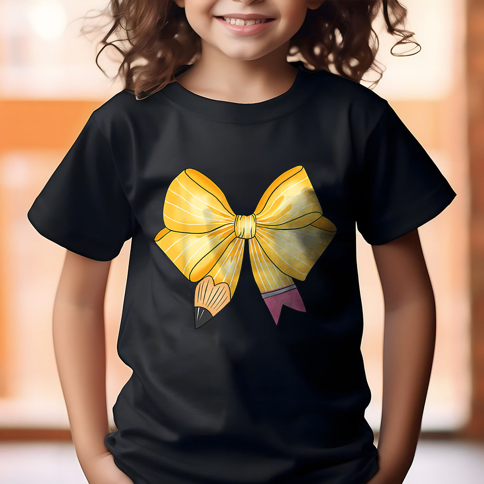 Coquette School Shirt,Back To School Shirts,Teacher Coquette Pink Bow T-Shirt,Cute Teacher Gift V9,First Day of School Tee,Teacher Appreciation