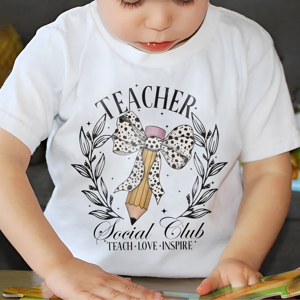 Coquette Teacher Png, Back to School Png,Teacher Appreciation Gift,Teacher Pencil Bow,First Day of School Png,Retro Teacher png