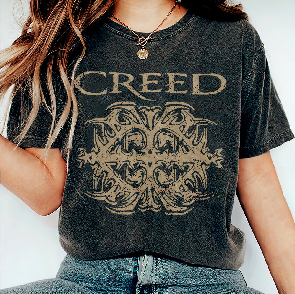 Creed Band Bootleg T-Shirt, Creed Band Fan Gift Shirt, Creed 2024 Tour Shirt, Rock Band Creed Graphic Shirt, V2 Trending Shirt T