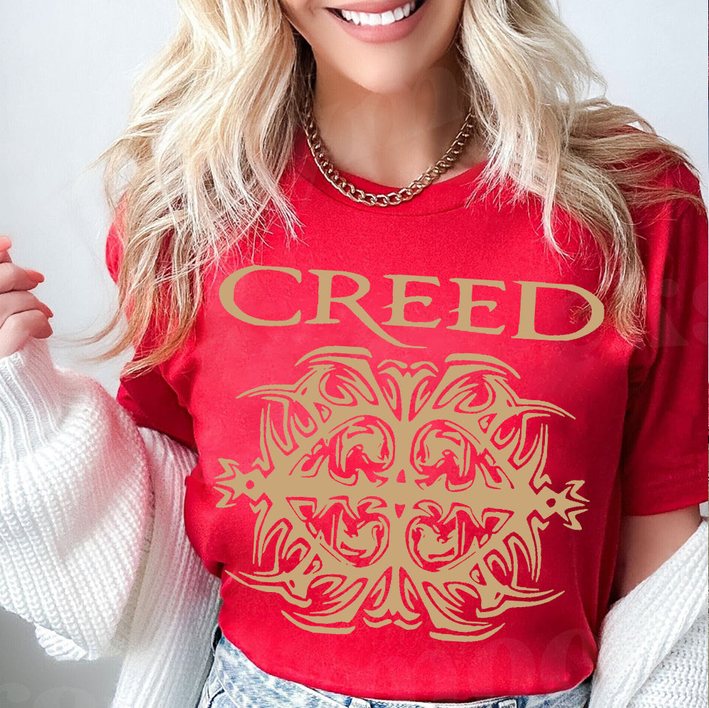 Creed Band Bootleg T-Shirt, Creed Band Fan Gift Shirt, Creed 2024 Tour Shirt, Rock Band Creed Graphic Shirt, V2 Trending Shirt T