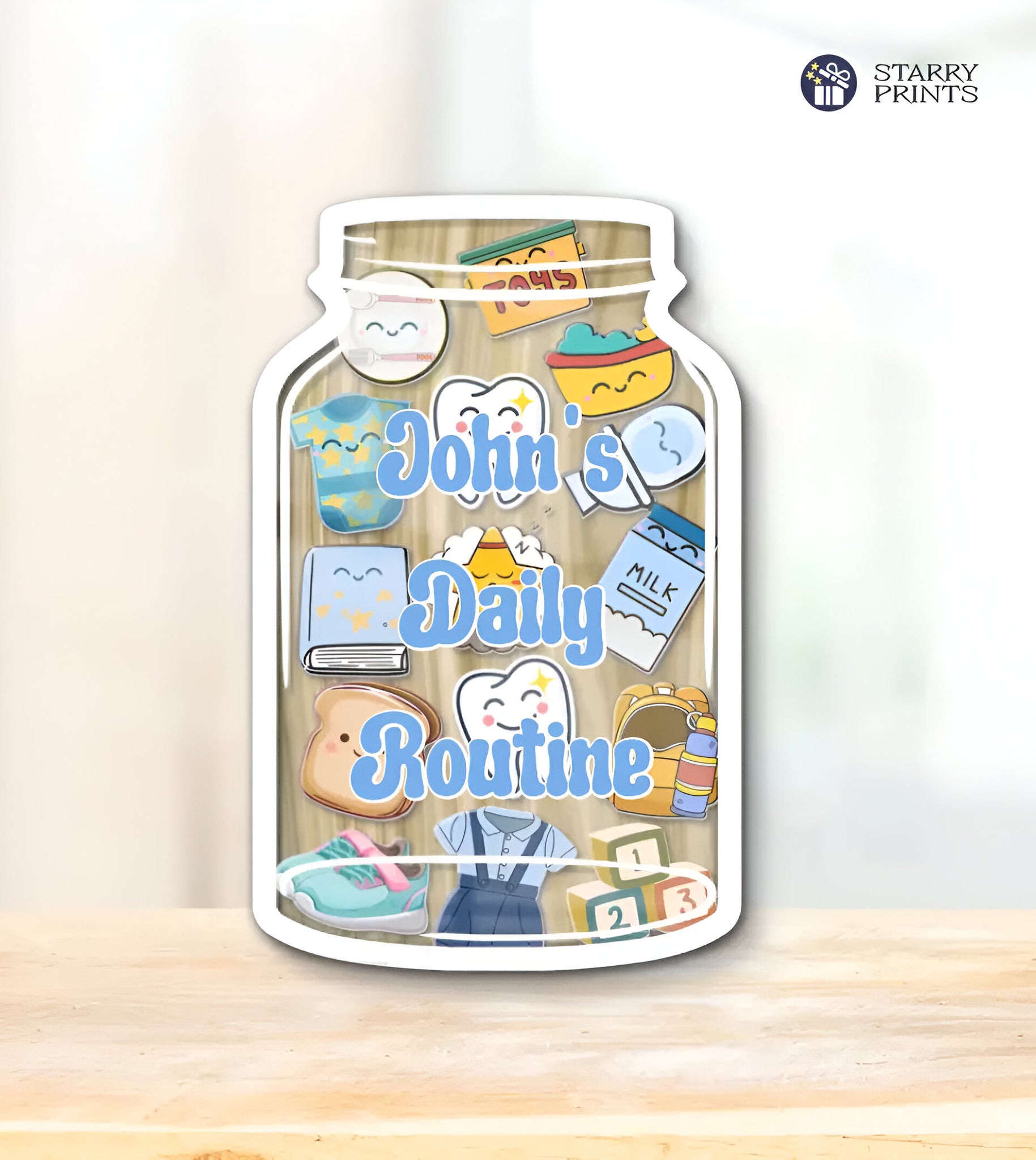 Customizable Kids' Reward Jar - Engaging Daily Routine Tracker & Positive Behavior Reinforcer Rejar