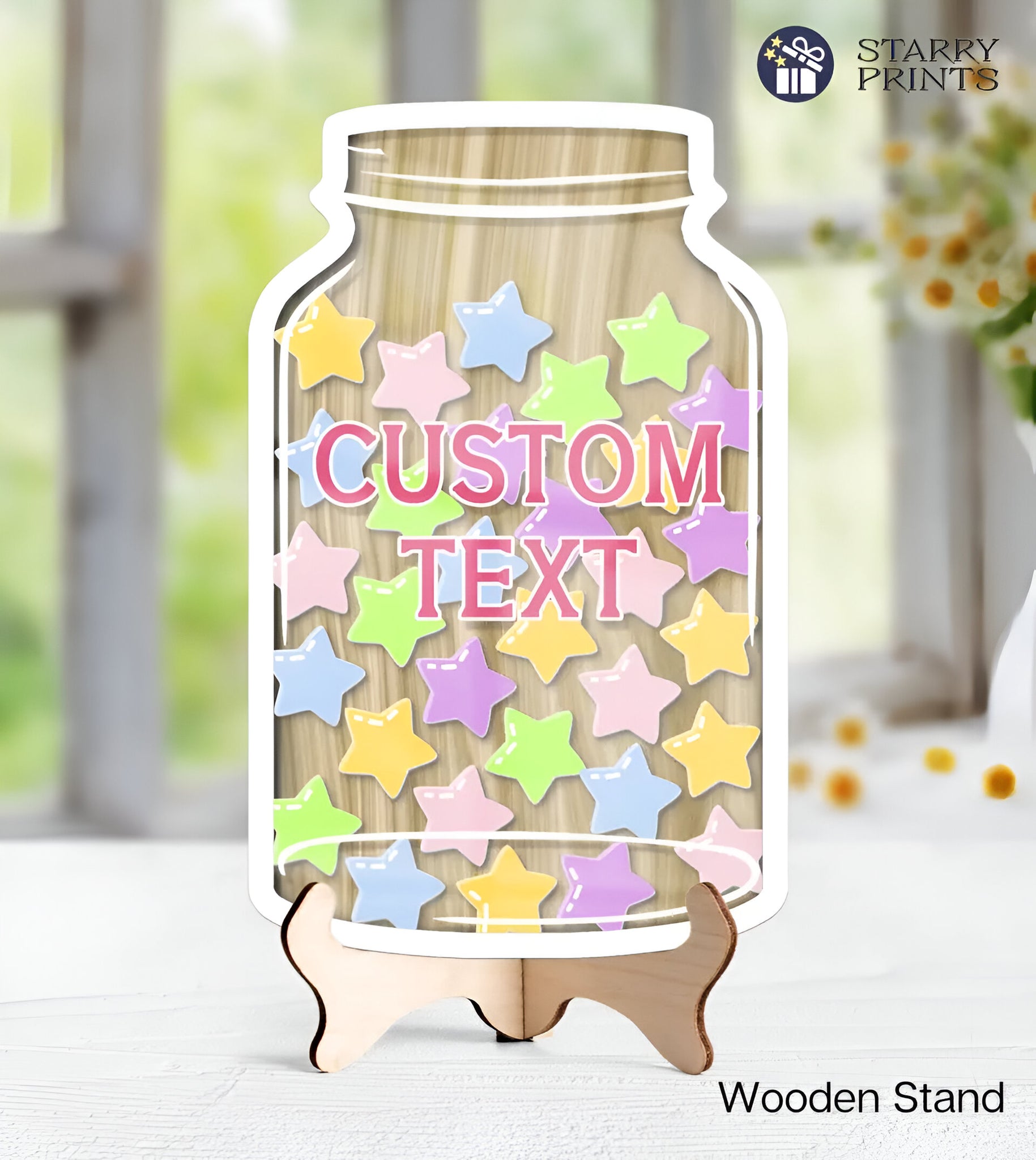 Custom Magnetic Star Reward Jar For Classroom- Motivational Goal Tracker for Kids & Adults - Educational Tool for Teachers & Parents Rejar