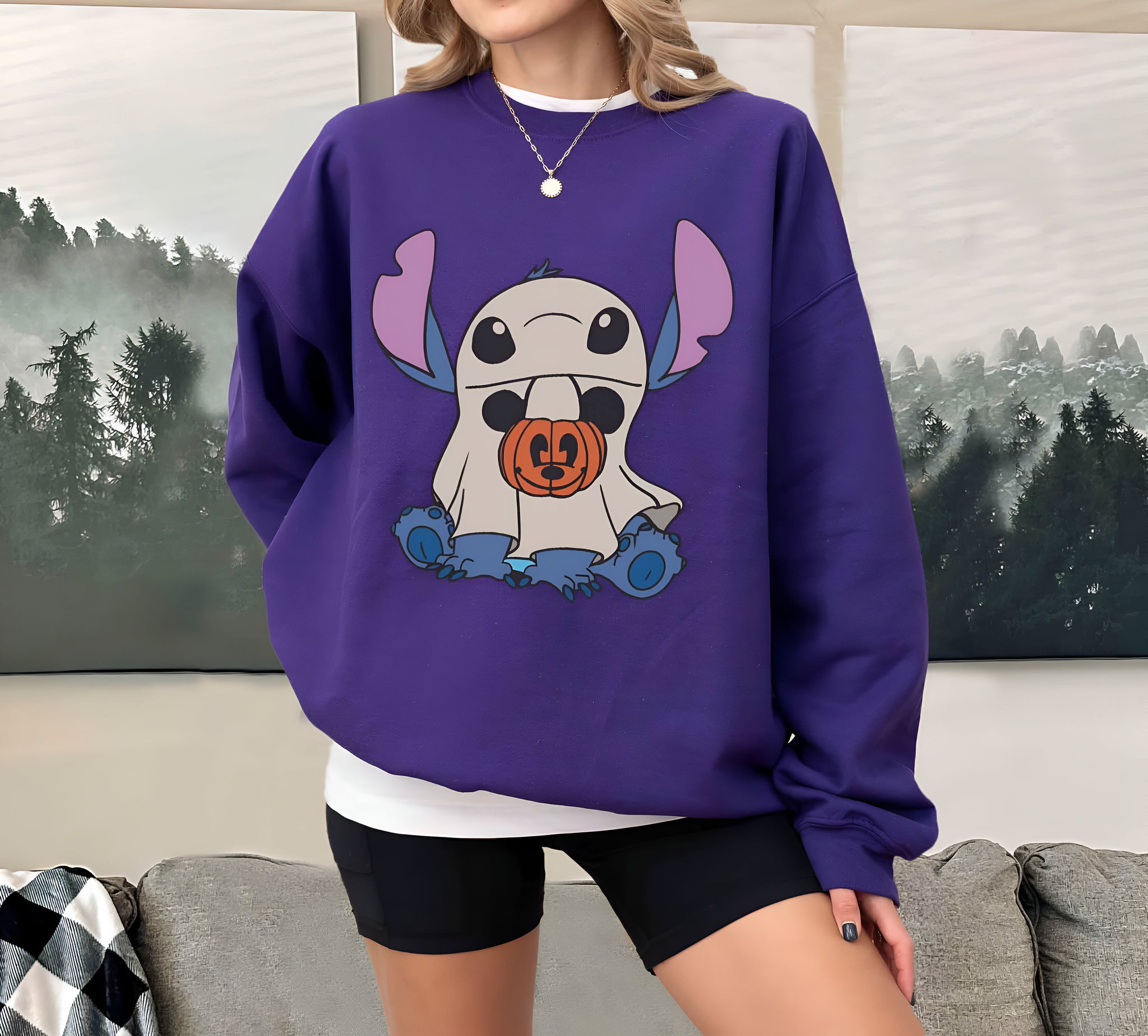 Customize Disney Characters Halloween Shirt, Mickey Ghost Shirt, Mickey's Not So Scary Halloween Party, Disney Halloween Trip Shirt