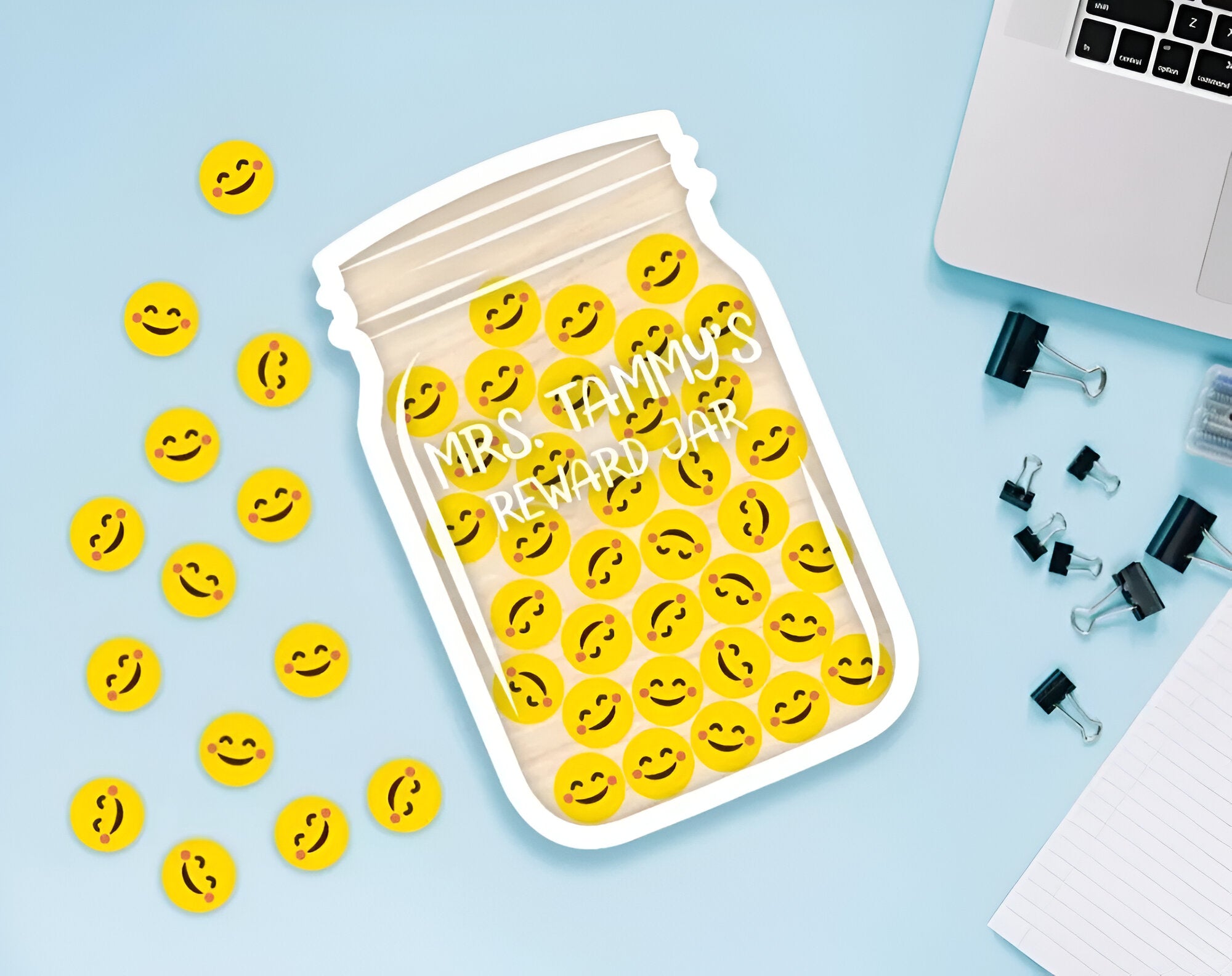 Custom Reward Jar For Kids, Personalized Reward Jar With Tokens Classroom Teacher Jar, Good Behavior Jar, Kindness Jar, Kids Behavior Jar rejar rejar1