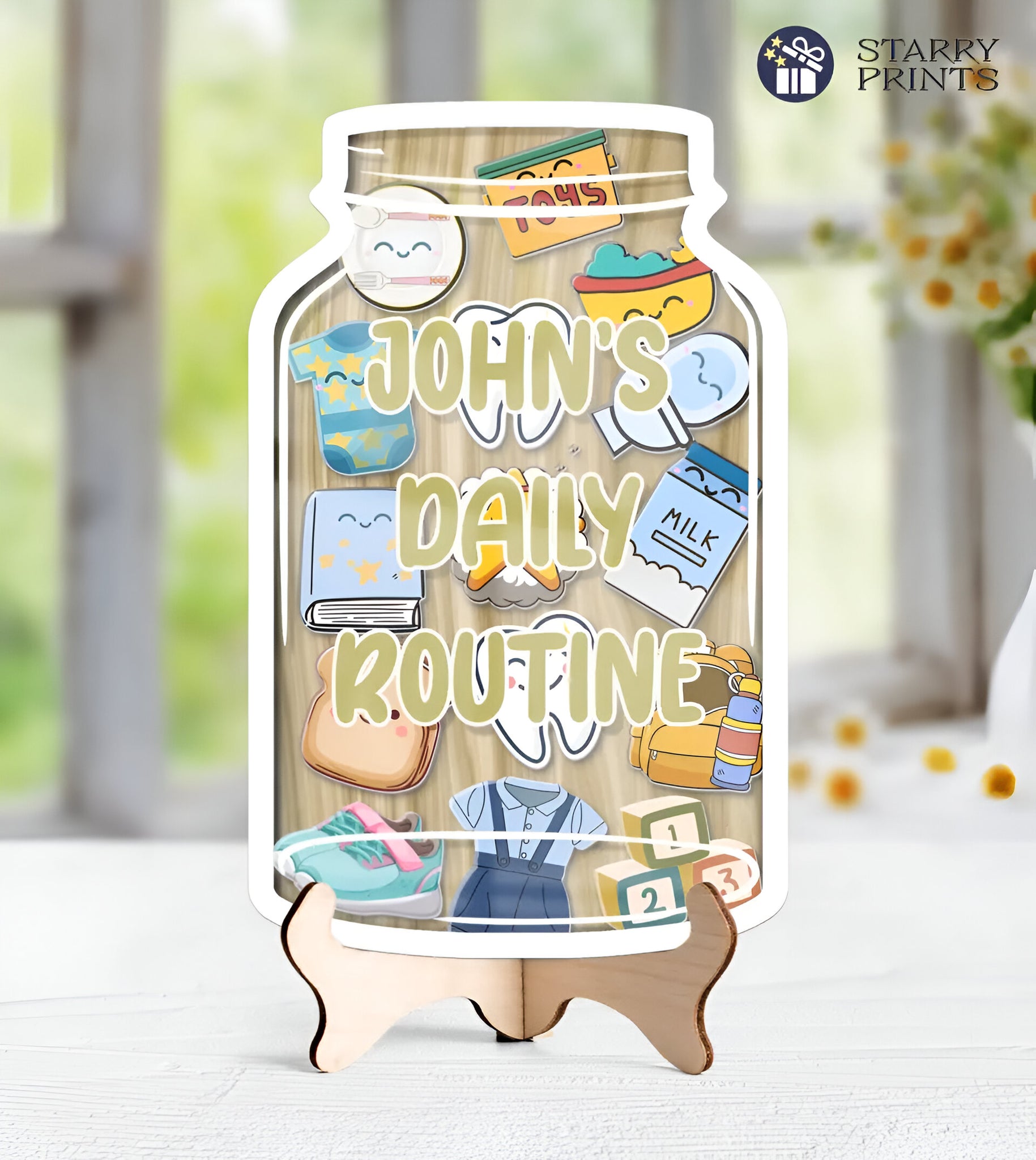 Customizable Kids' Reward Jar - Engaging Daily Routine Tracker & Positive Behavior Reinforcer Rejar