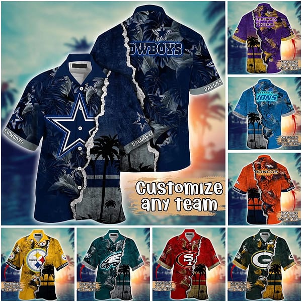Customize Flower MLB Hawaii Shirt And Tshirt For Fans Custom Summer Aloha Shirt hacus1
