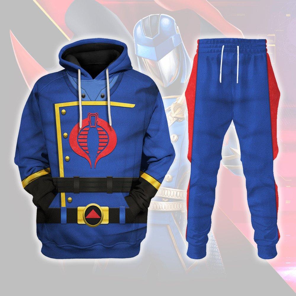 Pig Cobra Commander Warhammer Costume Hoodie Jogger, Pig Cobra Commander Marines Cosplay 3D Hoodie Pants, Warhammer 3D Tracksuit, Warhammer Game Outfit TQT4