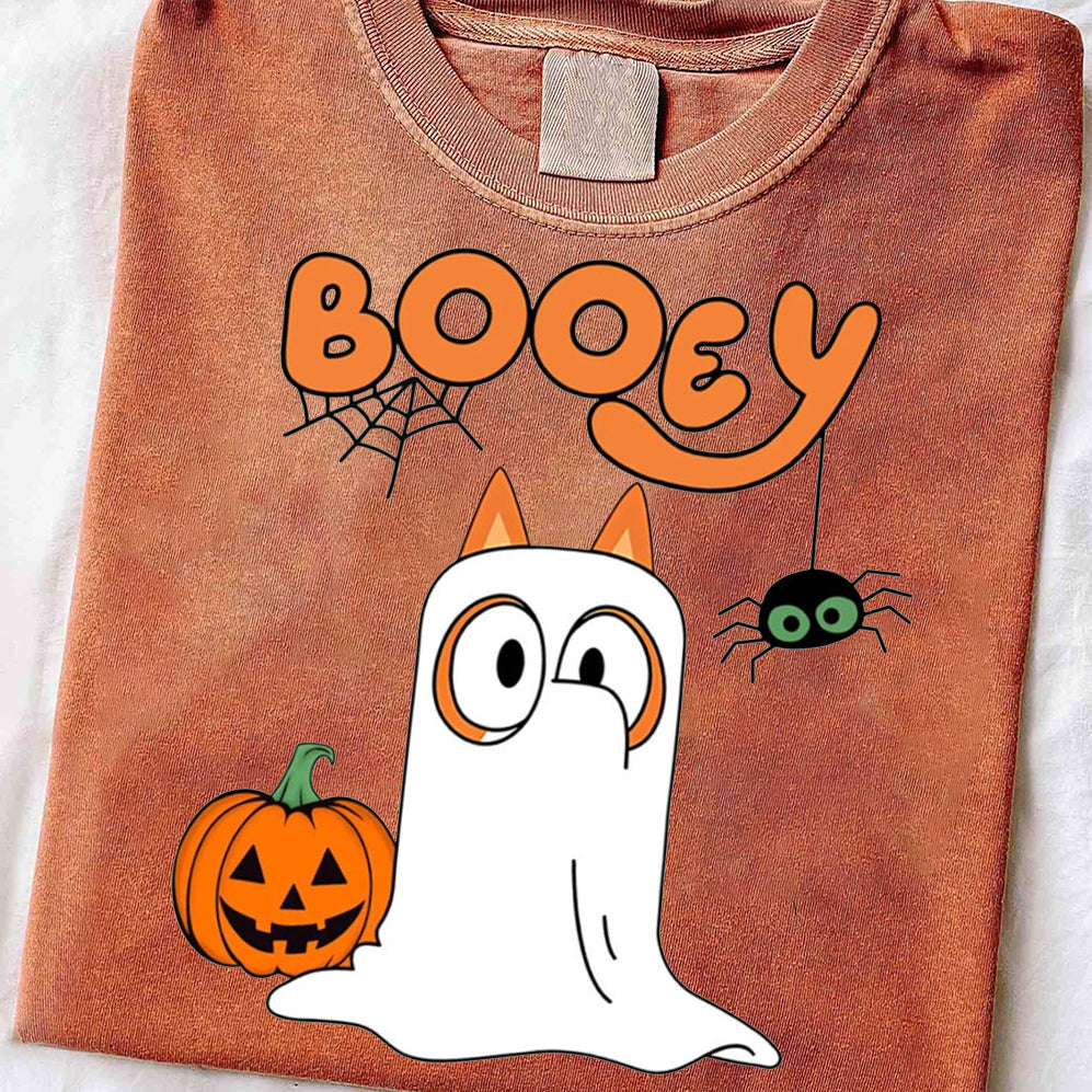 Cute Booey Halloween Shirt, Booey Shirt, Blue Halloween Shirt, Cute Halloween Shirt, Booey Halloween Ghost Shirt, Halloween Booey Sweatshirt