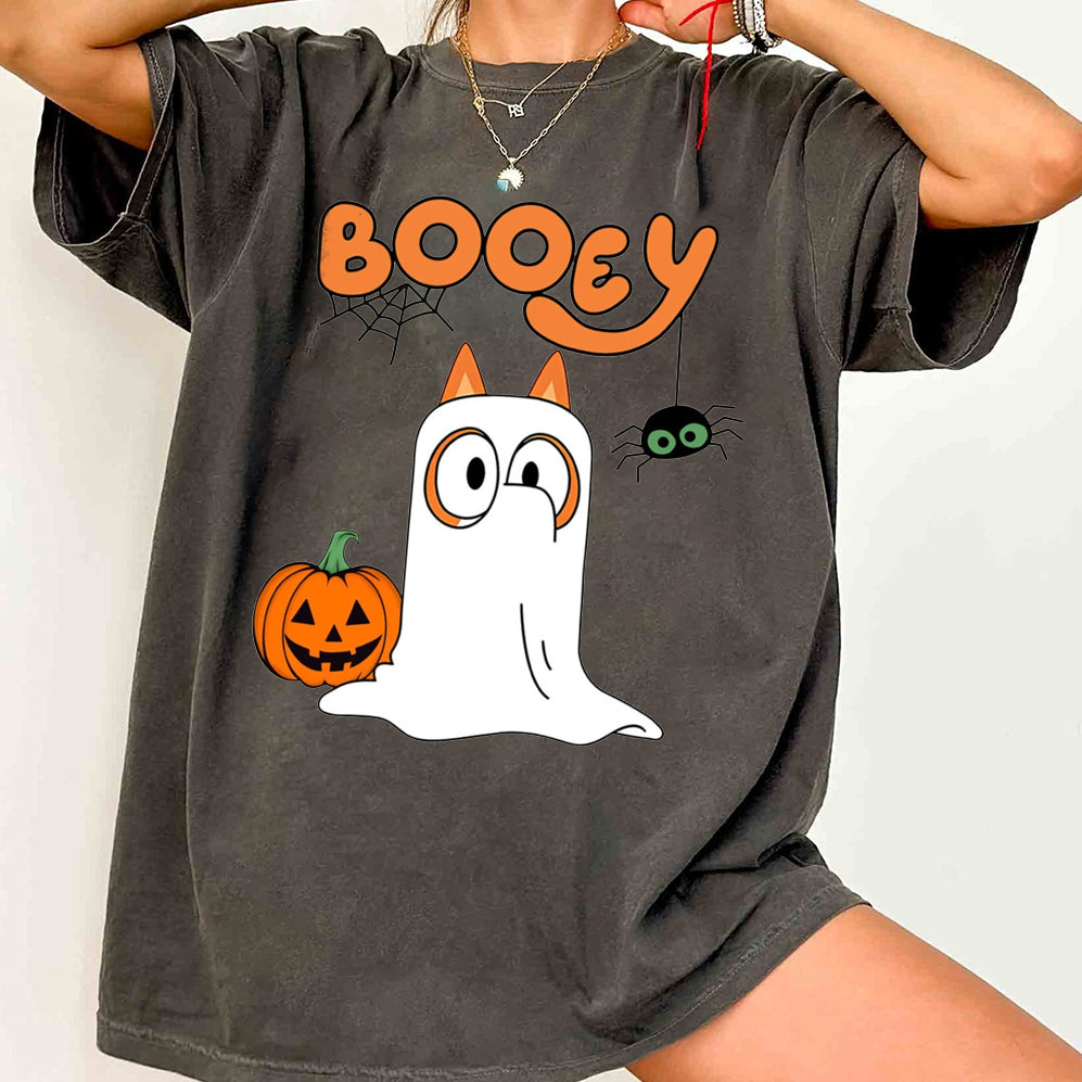 Cute Booey Halloween Shirt, Booey Shirt, Blue Halloween Shirt, Cute Halloween Shirt, Booey Halloween Ghost Shirt, Halloween Booey Sweatshirt