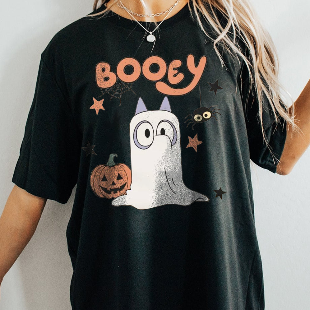Cute Booey Halloween Shirt, Booey Shirt, Blue Halloween Shirt, Cute Halloween Shirt V3, Booey Halloween Ghost Shirt, Halloween Booey Sweatshirt