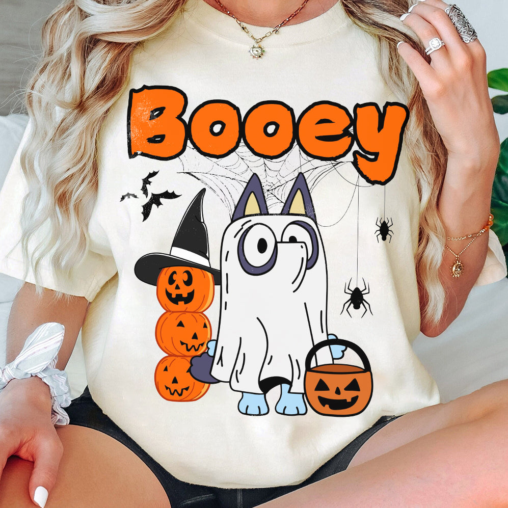 Cute Booey Halloween Shirt, Booey Shirt, Blue Halloween Shirt, Cute Halloween Shirt V4, Booey Halloween Ghost Shirt, Halloween Booey Sweatshirt