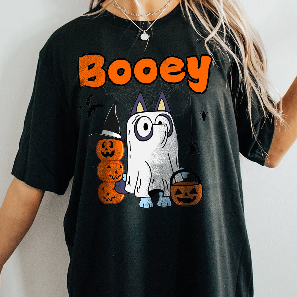 Cute Booey Halloween Shirt, Booey Shirt, Blue Halloween Shirt, Cute Halloween Shirt V4, Booey Halloween Ghost Shirt, Halloween Booey Sweatshirt