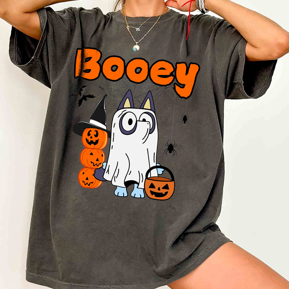 Cute Booey Halloween Shirt, Booey Shirt, Blue Halloween Shirt, Cute Halloween Shirt V4, Booey Halloween Ghost Shirt, Halloween Booey Sweatshirt